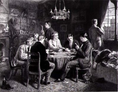 Reverie - Una Voce da Lontano, inciso da Robert W. Macbeth (1848-1910) pub. da Thomas McLean da Frank (after) Dicksee