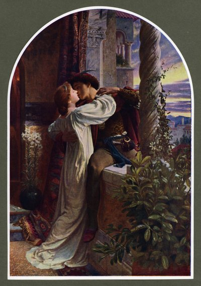 Romeo e Giulietta da Frank (after) Dicksee