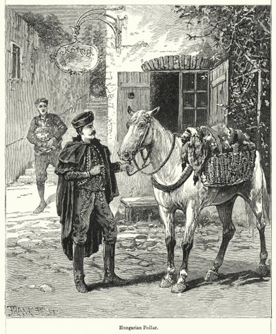 Venditore Ambulante Ungherese da Frank (after) Feller