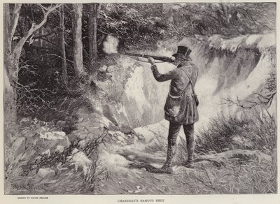 Sir Francis Chantrey uccide due beccacce con un solo colpo durante una caccia a Holkham Hall, Norfolk da Frank (after) Feller