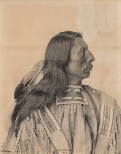 Ritratto di Jack Red Cloud, un indiano Sioux da Frank A. Rinehart