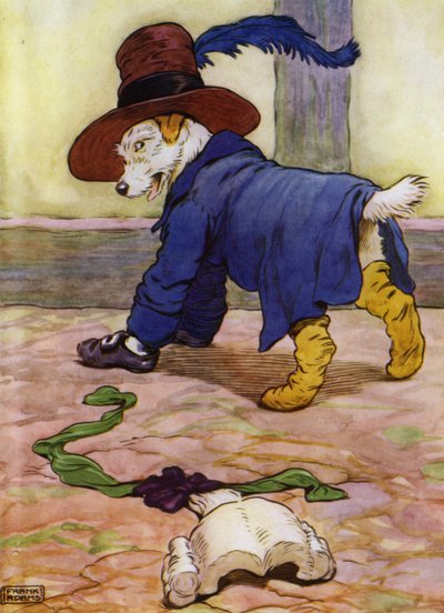 Illustrazione per Vecchia Madre Hubbard da Frank Adams