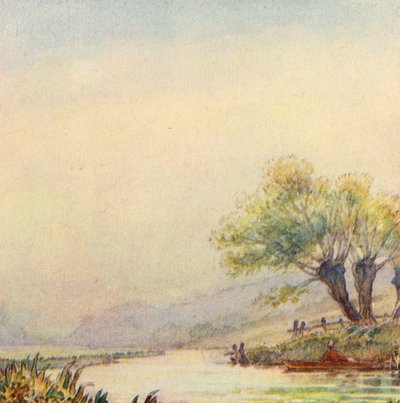 Illustrazione per The Scholar-Gipsy di Matthew Arnold da Frank Adams