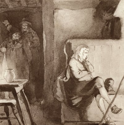 Illustrazione per The Scholar-Gipsy di Matthew Arnold da Frank Adams