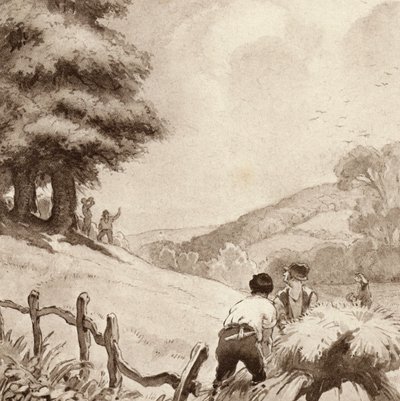 Illustrazione per The Scholar-Gipsy di Matthew Arnold da Frank Adams
