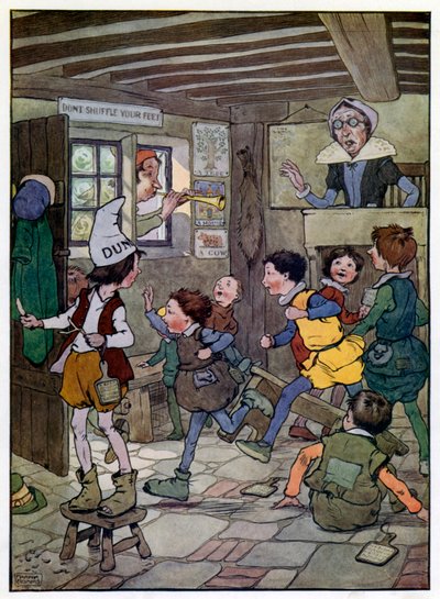 Illustrazione per La storia di Tom il figlio del pifferaio da Frank Adams