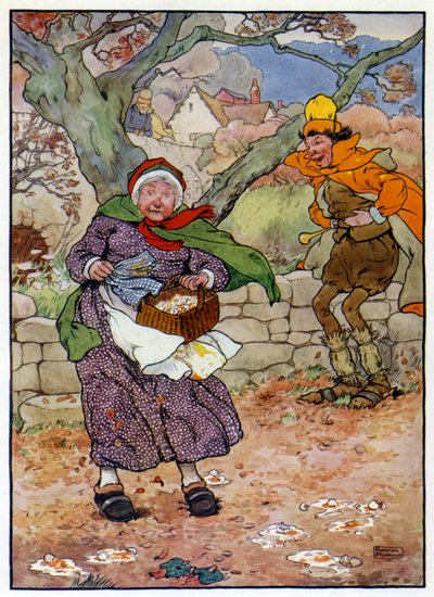 Illustrazione per La storia di Tom il figlio del pifferaio da Frank Adams