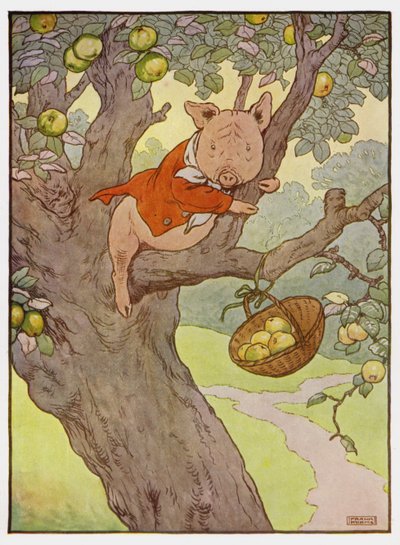 Illustrazione per I Tre Porcellini da Frank Adams