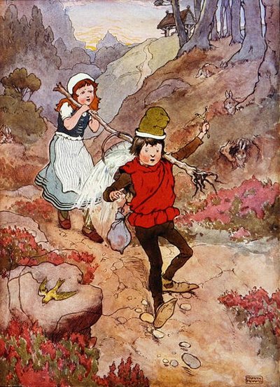 Jack e Jill, illustrazione da 