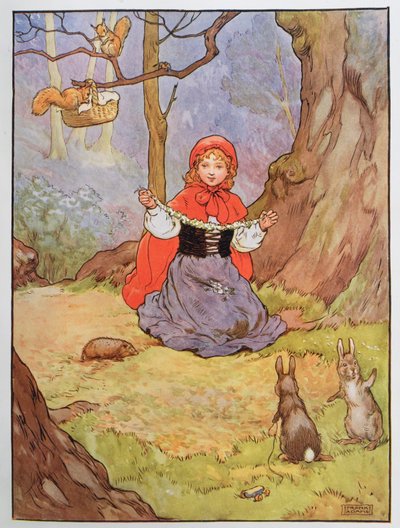 Cappuccetto Rosso, illustrazione da 