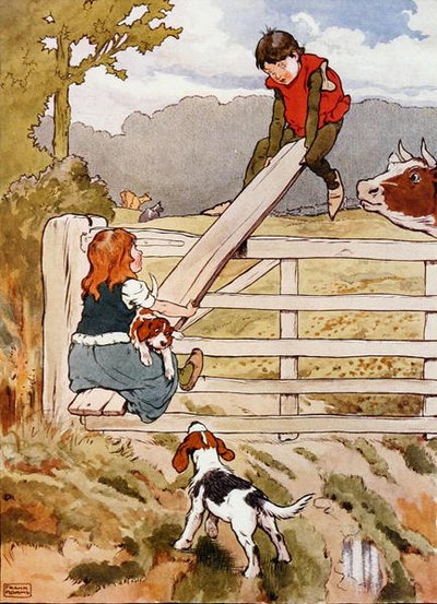 Altalena Marjorie-Daw, illustrazione da 