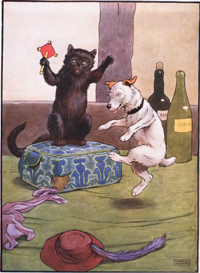 Andò dal barbiere per comprargli una parrucca, quando tornò stava ballando una giga da Frank Adams