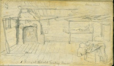 Stanza alla vecchia casa commerciale, 1851 da Frank Blackwell Mayer