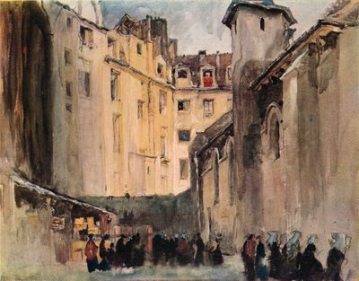 Chiesa di St Julien-le-Pauvre, 1915 da Frank Brangwyn