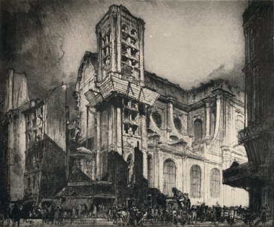 Chiesa di San Nicola-du-Chardonnet da Frank Brangwyn