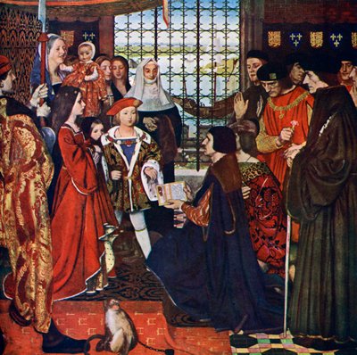 Il nuovo apprendimento, c1910, c1900-1920 da Frank Cadogan Cowper