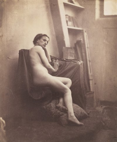 [Nudo femminile in studio], 1856-59 da Frank Chauvassaigne