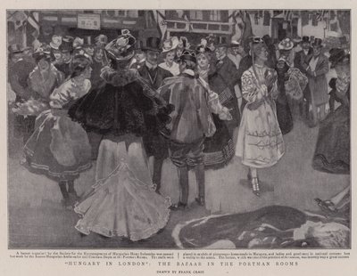 Ungheria a Londra, il bazar nelle Portman Rooms da Frank Craig