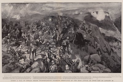 Sotto una Grandinata di Proiettili, la Resistenza Ostinata del Maggiore Thorneycroft all