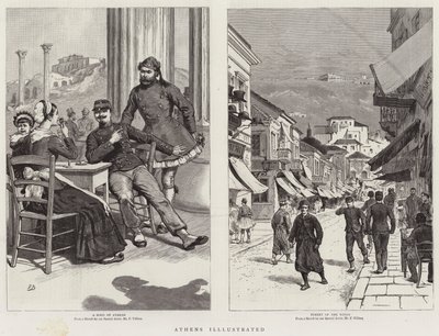 Atene illustrata da Frank Dadd