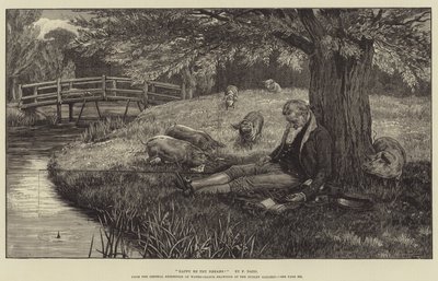 Felici siano i tuoi sogni!, dalla General Exhibition of Water-Colour Drawings alla Dudley Gallery da Frank Dadd