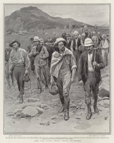 Come i Boeri trattano i loro prigionieri da Frank Dadd