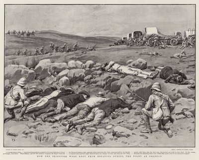 Come i prigionieri furono impediti di fuggire durante la battaglia di Graspan da Frank Dadd