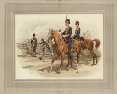 Artiglieria a cavallo reale da Frank Dadd