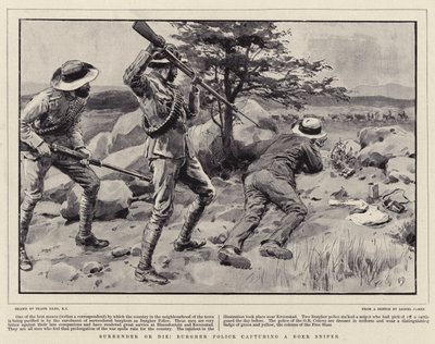 Arrenditi o muori! Polizia borghese cattura un cecchino boero da Frank Dadd