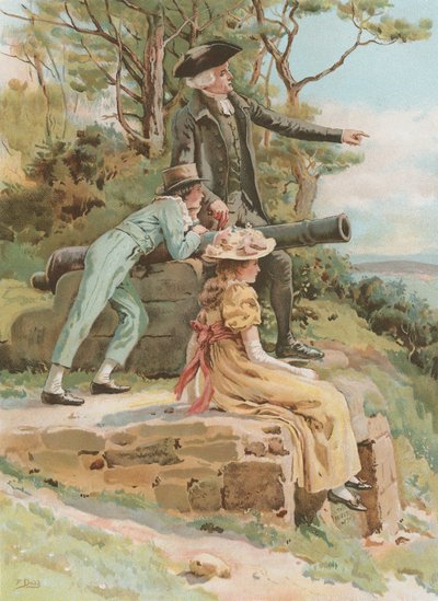 Il vecchio campo di battaglia da Frank Dadd