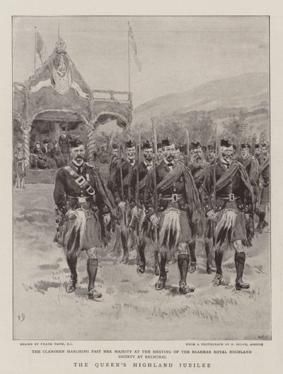 Il Giubileo delle Highland della Regina da Frank Dadd