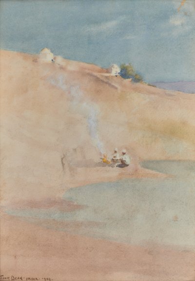 Il bordo del deserto di Bekanneer, India da Frank Dean
