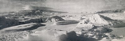 Il ghiacciaio inferiore di Koettlitz, mostrando l