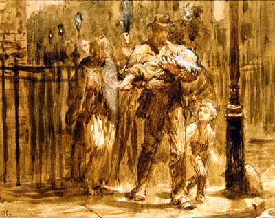 Una Famiglia Urbana da Frank Dicksee