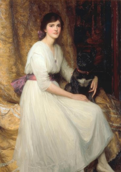 Dorothy, figlia di Herbert Dicksee da Frank Dicksee