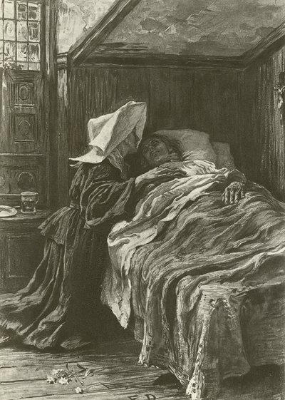 Gabriele ed Evangeline da Frank Dicksee