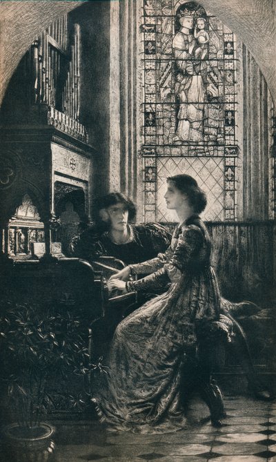 Armonia, 1877, 1912 da Frank Dicksee