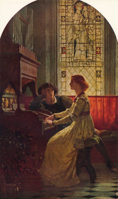 Armonia, 1877 da Frank Dicksee