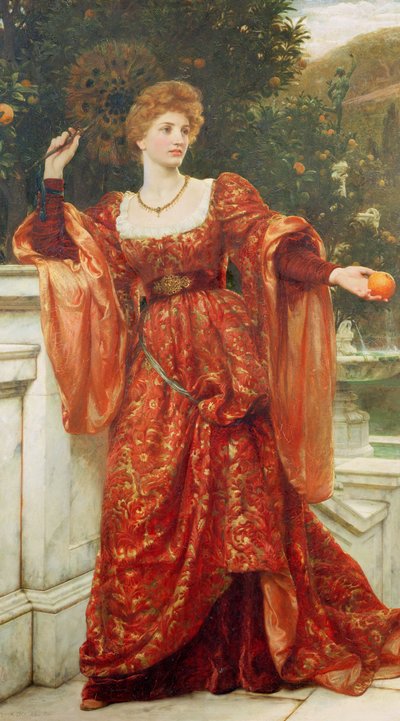 Esperia, 1887 da Frank Dicksee