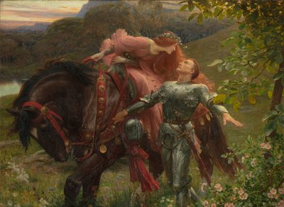 La Bella Dama Senza Pietà, esposto nel 1902 (olio su tela) da Frank Dicksee