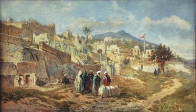 Un cimitero arabo, 24 ottobre 1882 da Frank Dillon