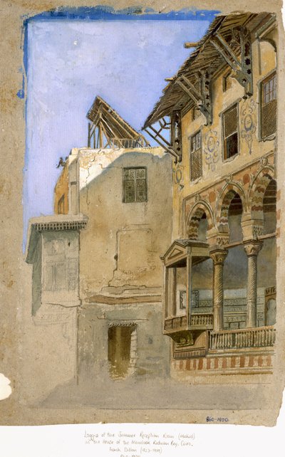 Casa di Memlook Radnau bey, Il Cairo da Frank Dillon