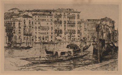 Canale Grande, Venezia, 1889 da Frank Duveneck