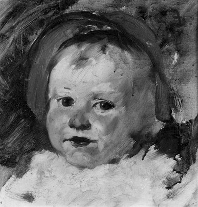 La testa di un bambino da Frank Duveneck