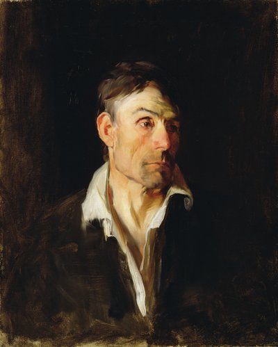 Ritratto di un uomo (Richard Creifelds), c.1876 da Frank Duveneck