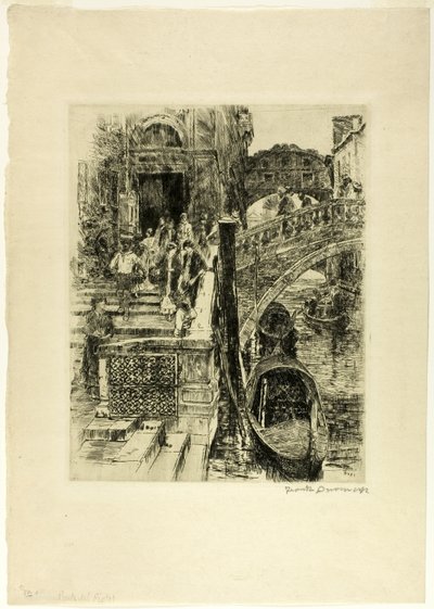 Il Ponte dei Sospiri da Frank Duveneck