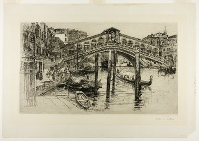 Il Rialto, Venezia da Frank Duveneck
