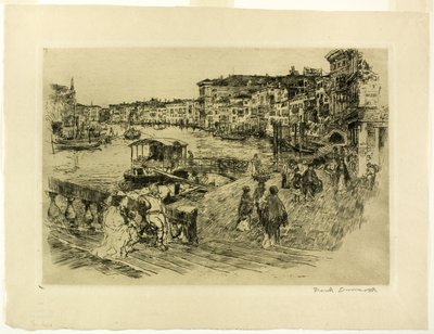 Veduta del Canal Grande da Frank Duveneck