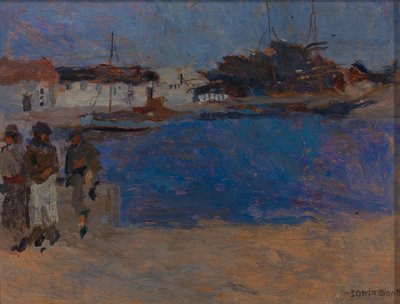 Costa intorno a Cherbourg da Frank Edwin Scott