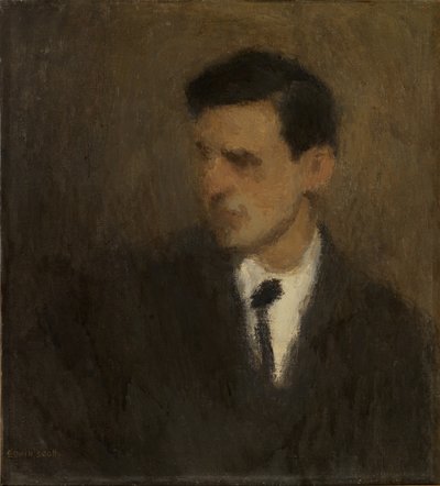 Ritratto di giovane uomo, n.d. da Frank Edwin Scott